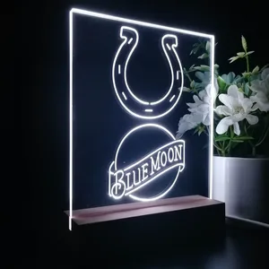 Indianapolis Colts Blue Moon LED Desk Light