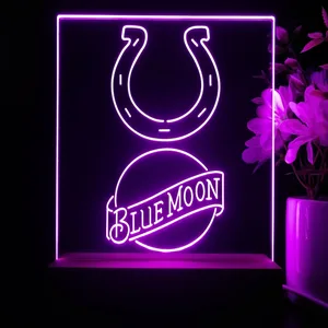 Indianapolis Colts Blue Moon LED Desk Light
