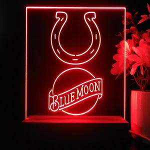Indianapolis Colts Blue Moon LED Desk Light