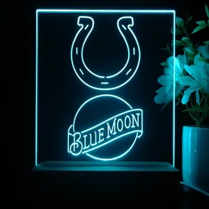 Indianapolis Colts Blue Moon LED Desk Light