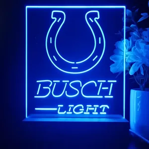 Indianapolis Colts Busch Light LED Desk Light