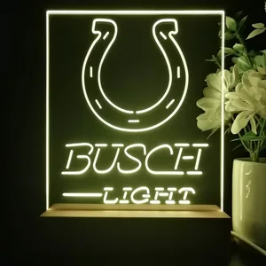 Indianapolis Colts Busch Light LED Desk Light