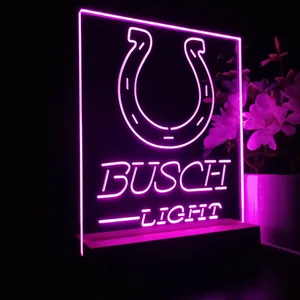 Indianapolis Colts Busch Light LED Desk Light