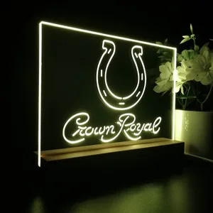 Indianapolis Colts Crown Royal LED Desk Light