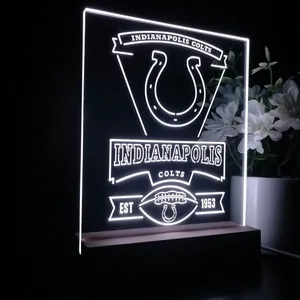 Indianapolis Colts EST 1953 LED Desk Light