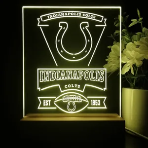 Indianapolis Colts EST 1953 LED Desk Light