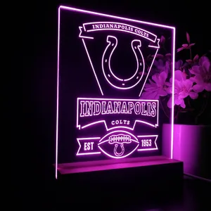 Indianapolis Colts EST 1953 LED Desk Light