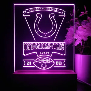 Indianapolis Colts EST 1953 LED Desk Light