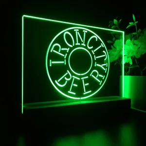 Iron City Beer Wheel LED Desk Light