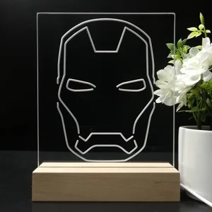 Iron Man Face LED Desk Light