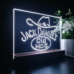 Jack Daniel's Cowboy Hat Old No. 7 LED Desk Light