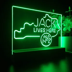 Jack Daniel's Jack Lives Here Kentucky LED Desk Light