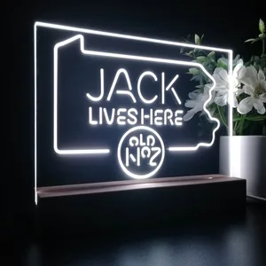 Jack Daniel's Jack Lives Here Pennsylvania LED Desk Light