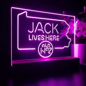 Jack Daniel's Jack Lives Here Pennsylvania LED Desk Light