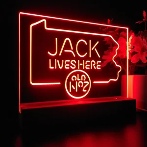 Jack Daniel's Jack Lives Here Pennsylvania LED Desk Light