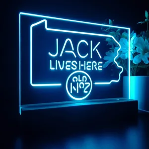 Jack Daniel's Jack Lives Here Pennsylvania LED Desk Light