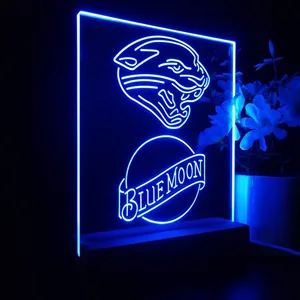 Jacksonville Jaguars Blue Moon LED Desk Light