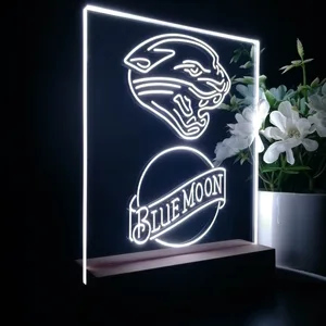 Jacksonville Jaguars Blue Moon LED Desk Light