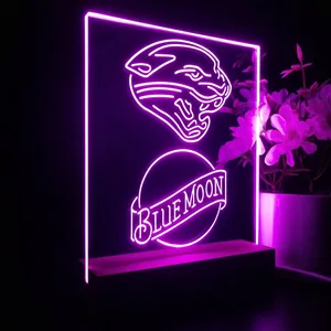 Jacksonville Jaguars Blue Moon LED Desk Light