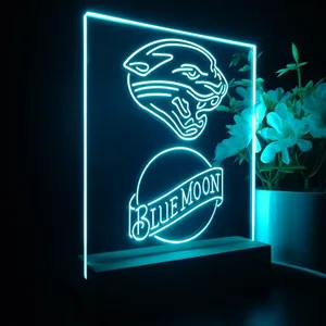 Jacksonville Jaguars Blue Moon LED Desk Light