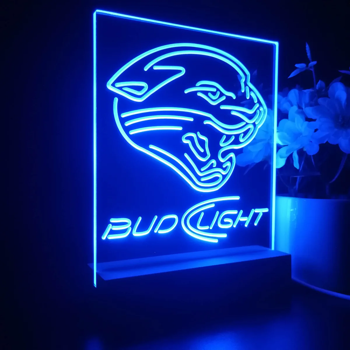 Jacksonville Jaguars Bud Light LED Desk Light
