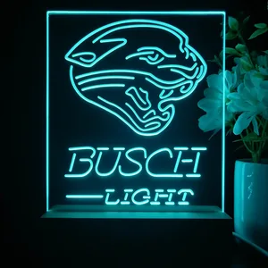 Jacksonville Jaguars Busch Light LED Desk Light
