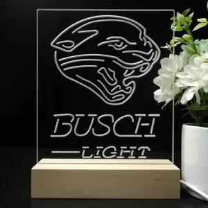 Jacksonville Jaguars Busch Light LED Desk Light