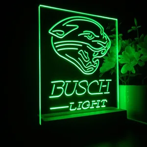 Jacksonville Jaguars Busch Light LED Desk Light