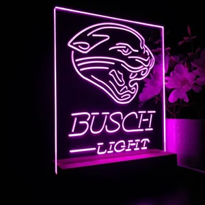 Jacksonville Jaguars Busch Light LED Desk Light