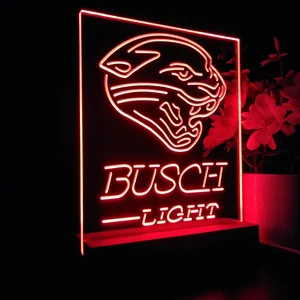 Jacksonville Jaguars Busch Light LED Desk Light