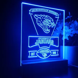 Jacksonville Jaguars EST 1955 LED Desk Light