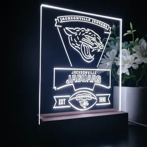 Jacksonville Jaguars EST 1955 LED Desk Light