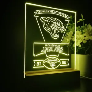 Jacksonville Jaguars EST 1955 LED Desk Light