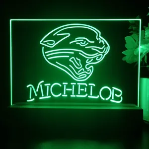 Jacksonville Jaguars Michelob LED Desk Light