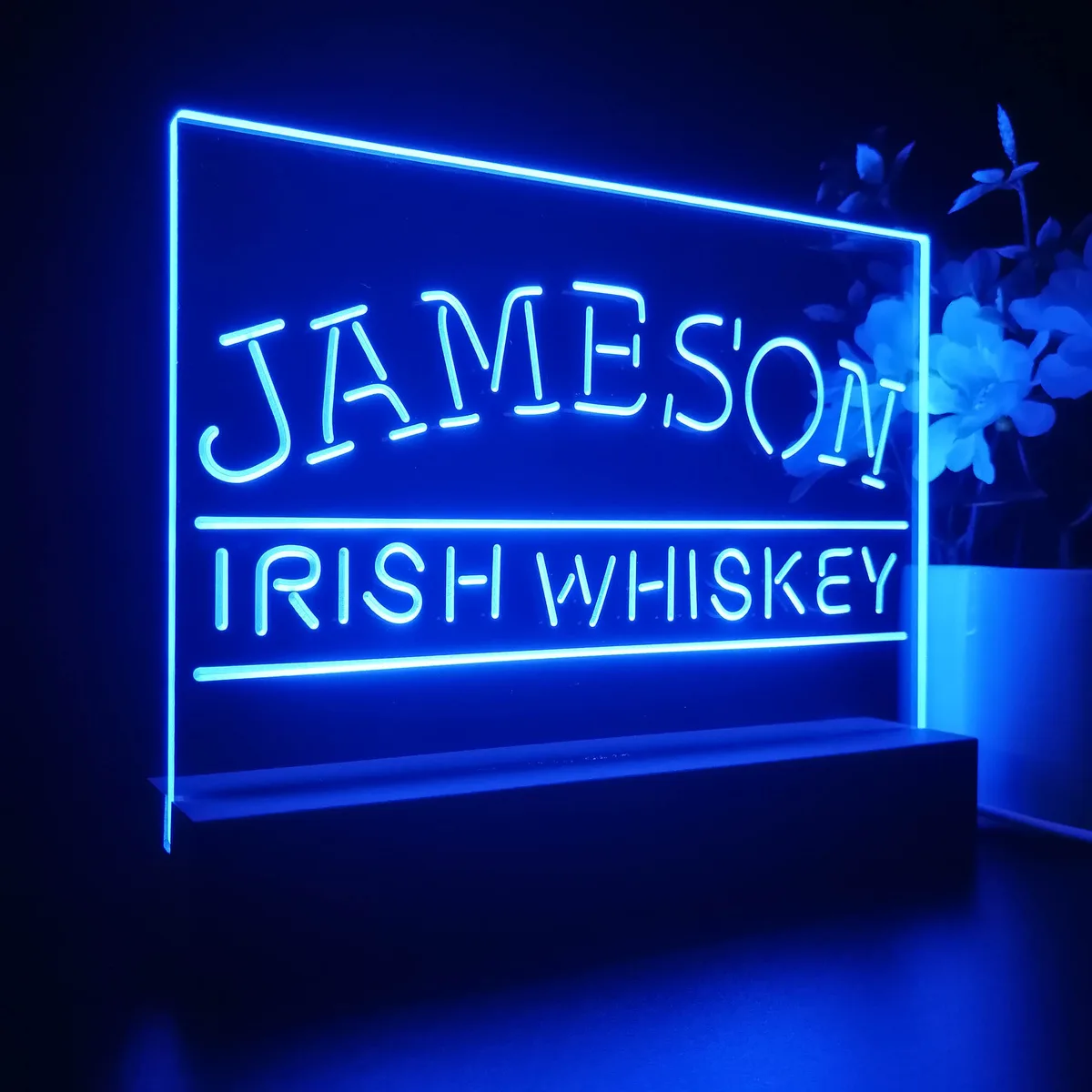 Jameson Irish Whiskey Logo 1 LED Desk Light