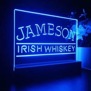 Jameson Irish Whiskey Logo 1 LED Desk Light