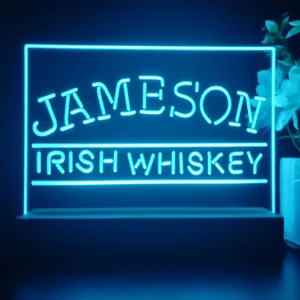 Jameson Irish Whiskey Logo 1 LED Desk Light