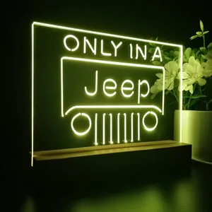 Jeep Only in A Jeep 3 LED Desk Light