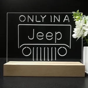 Jeep Only in A Jeep 3 LED Desk Light