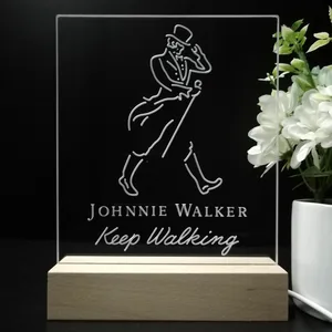 Johnnie Walker Keep Walking LED Desk Light