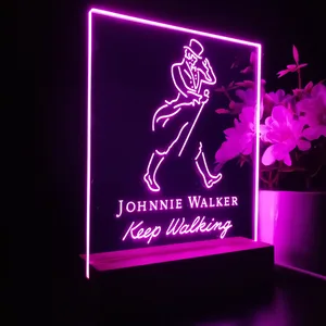Johnnie Walker Keep Walking LED Desk Light