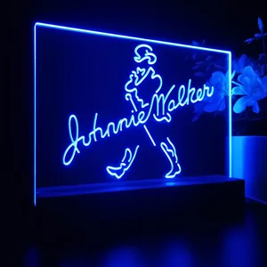 Johnnie Walker Logo 1 LED Desk Light