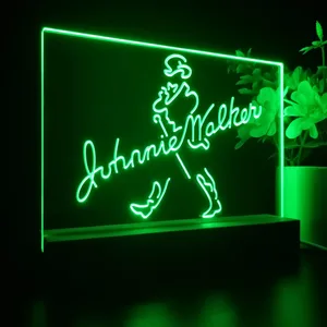 Johnnie Walker Logo 1 LED Desk Light