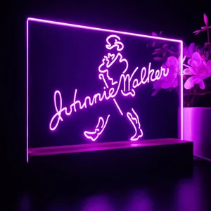 Johnnie Walker Logo 1 LED Desk Light