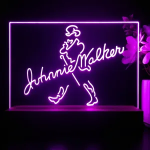 Johnnie Walker Logo 1 LED Desk Light