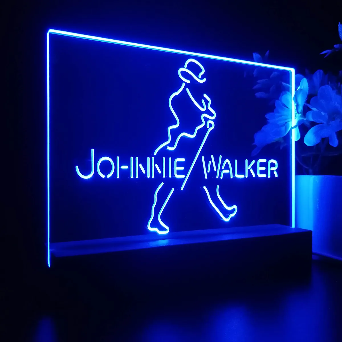 Johnnie Walker Logo 2 LED Desk Light