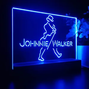 Johnnie Walker Logo 2 LED Desk Light