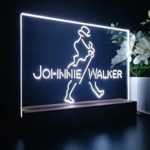 Johnnie Walker Logo 2 LED Desk Light