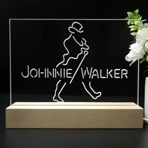 Johnnie Walker Logo 2 LED Desk Light