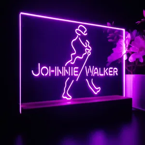 Johnnie Walker Logo 2 LED Desk Light